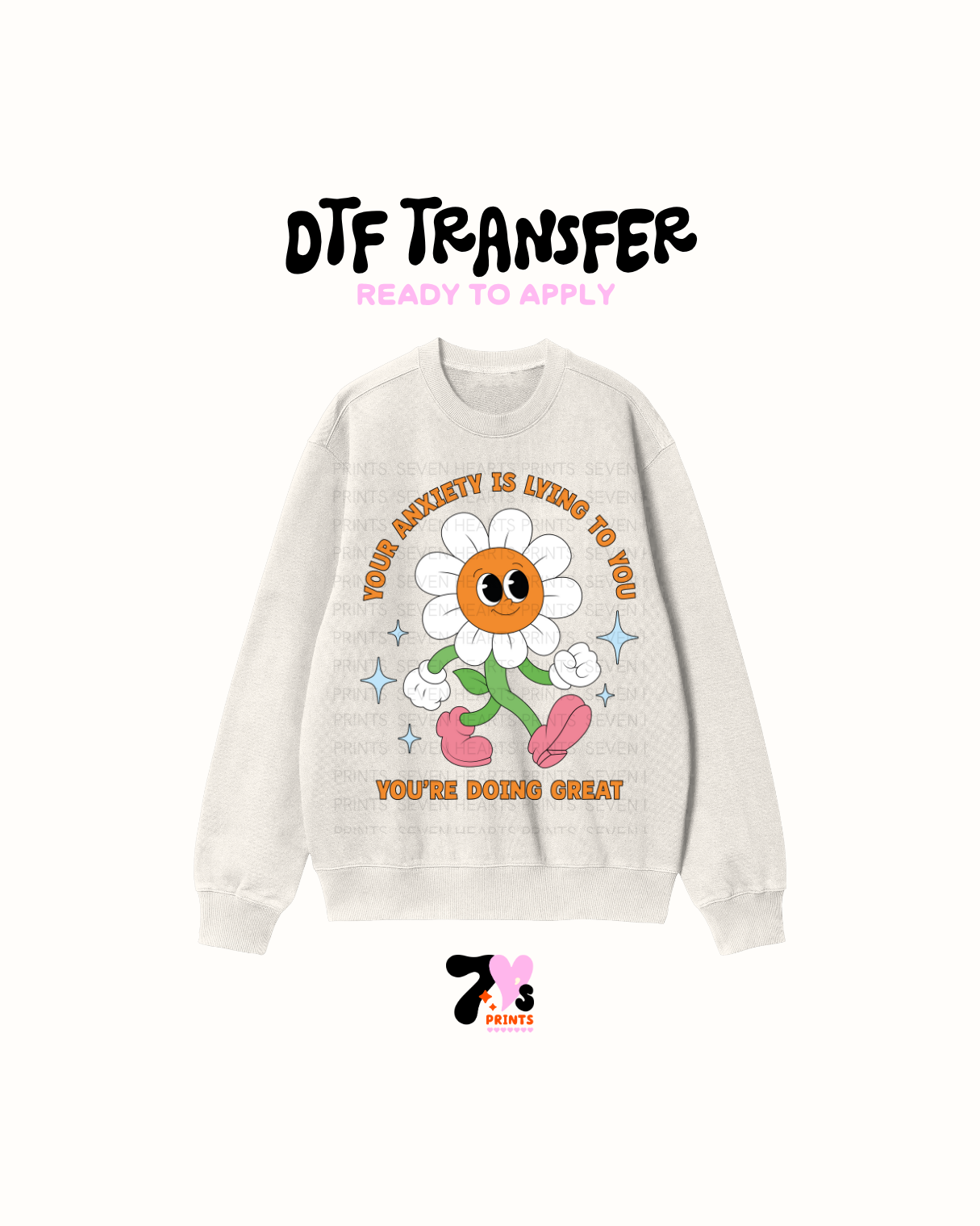 Your anxiety is lying to you - DTF Transfers