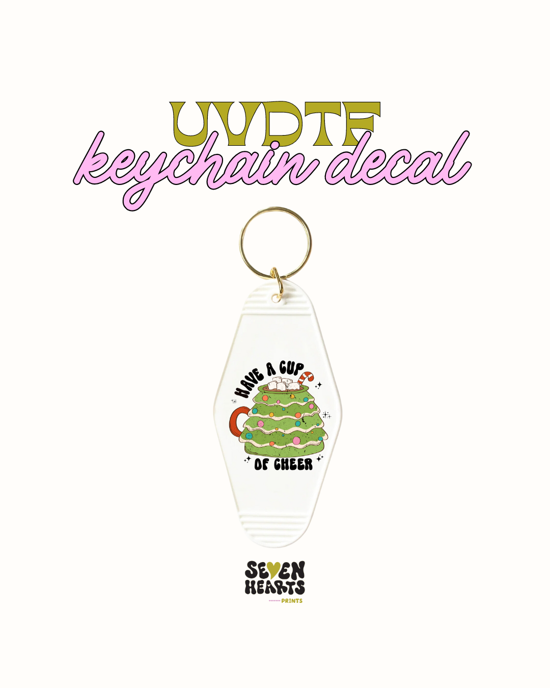 1989 - Juego de 5 calcomanías para llaveros