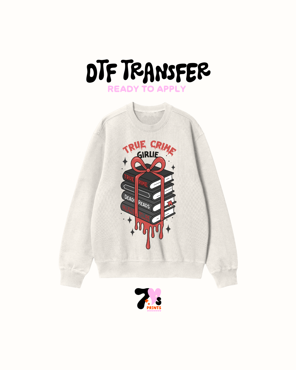 True crime girlie - DTF Transfer