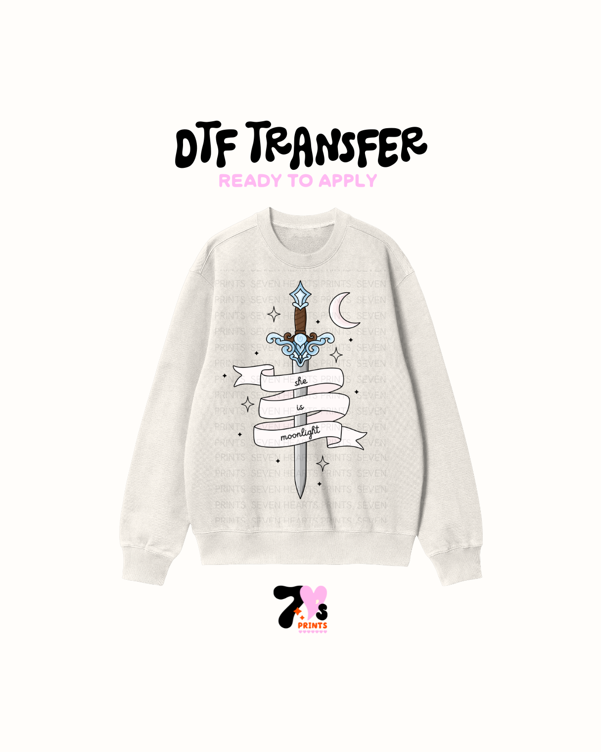 She moonlight- DTF Transfer