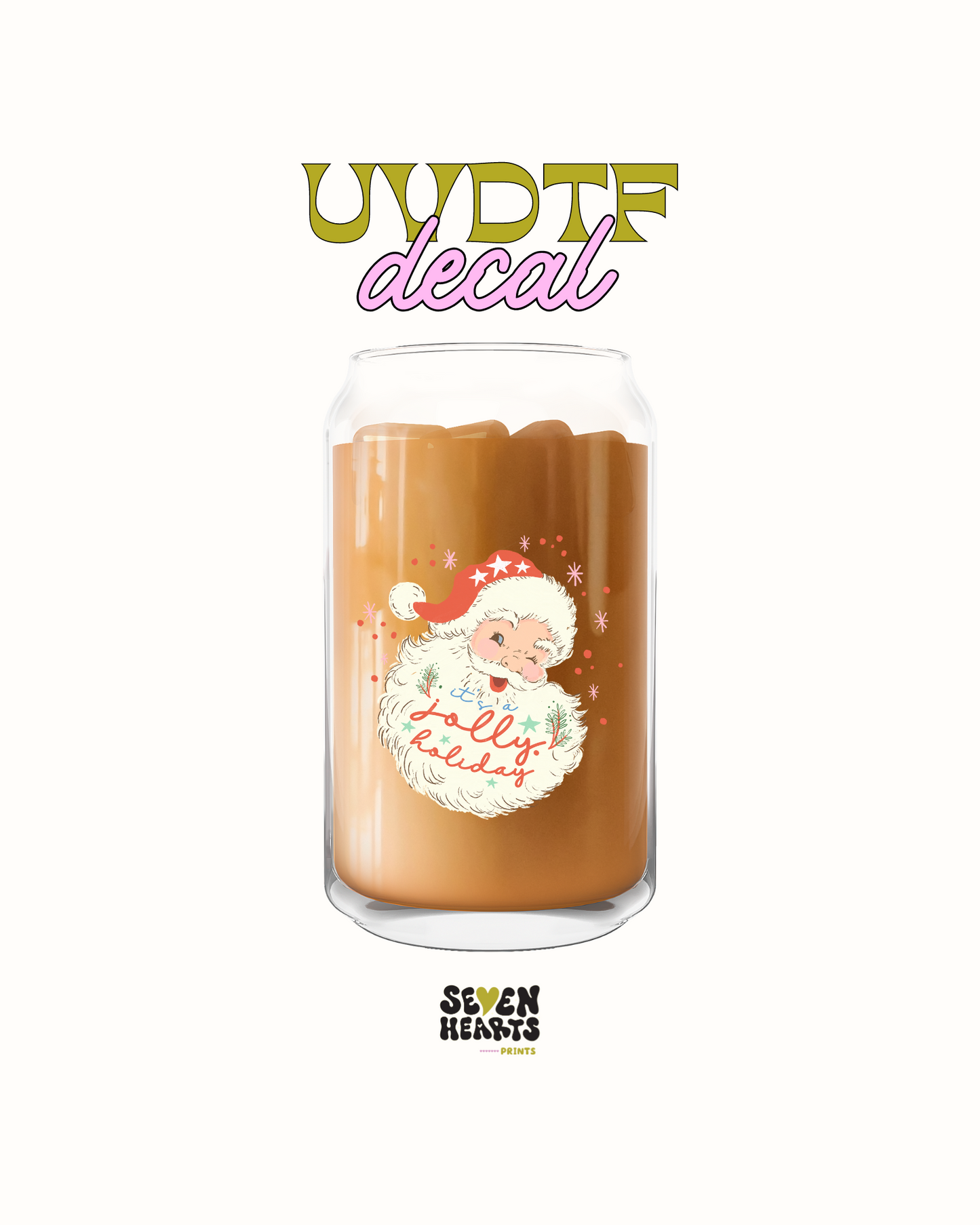 Jolly holidays - UVDTF Decal
