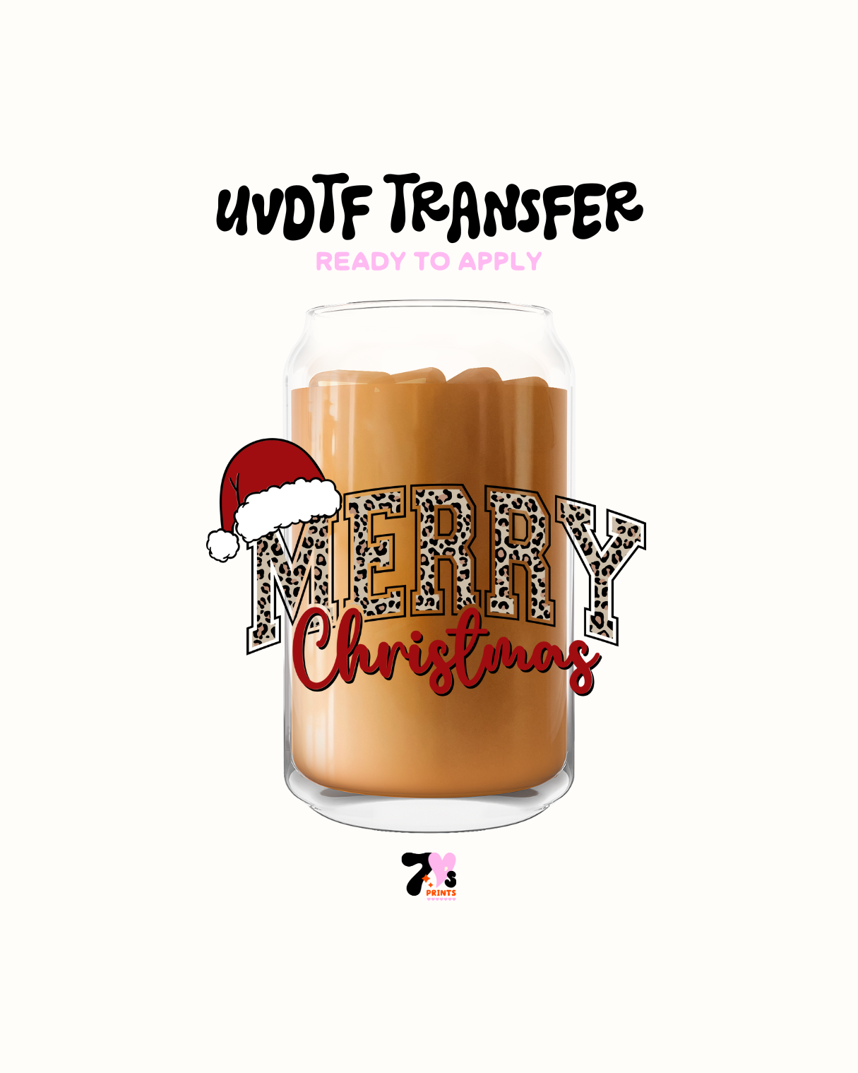 Merry Christmas - UVDTF Decal