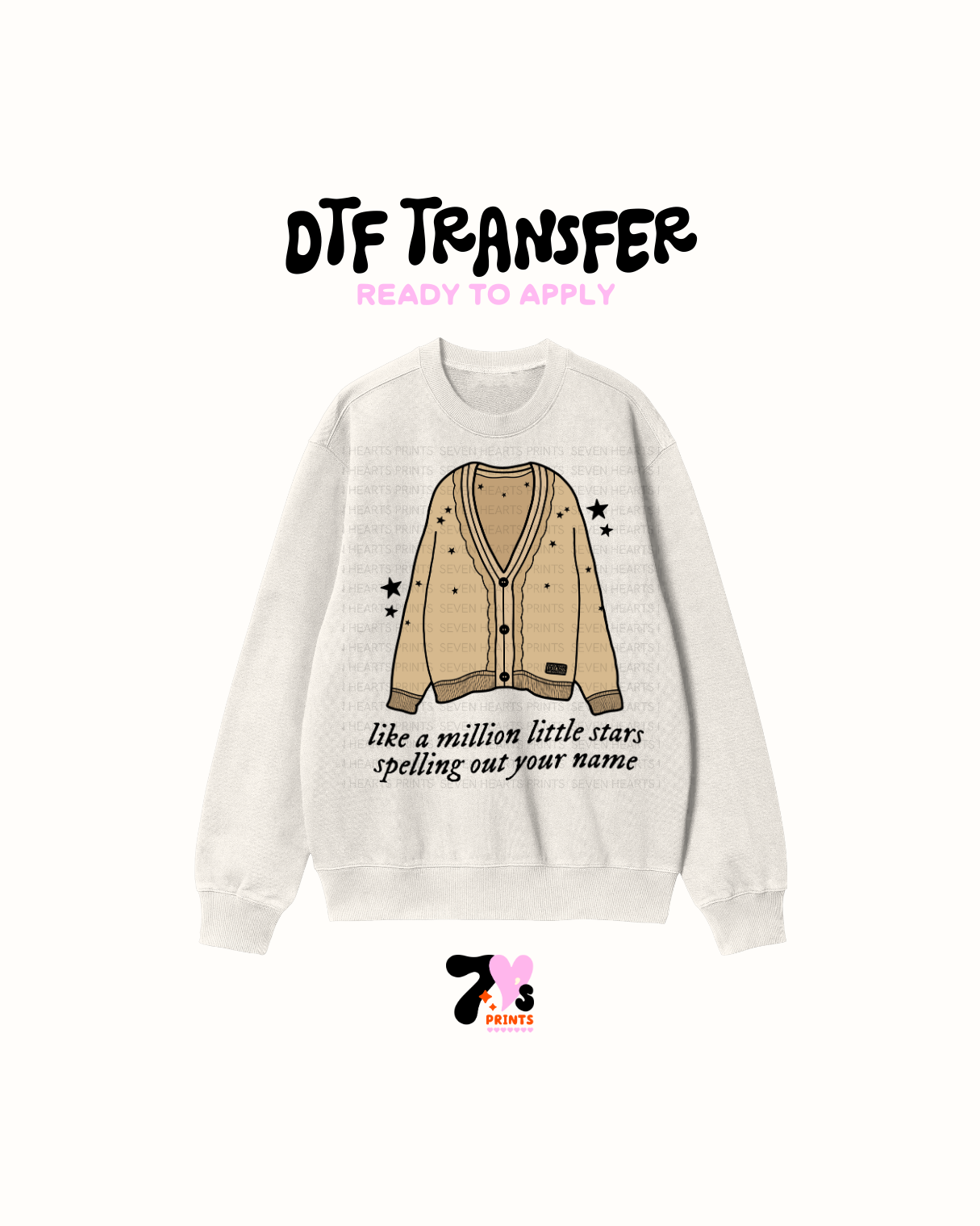 Million stars - DTF Transfers