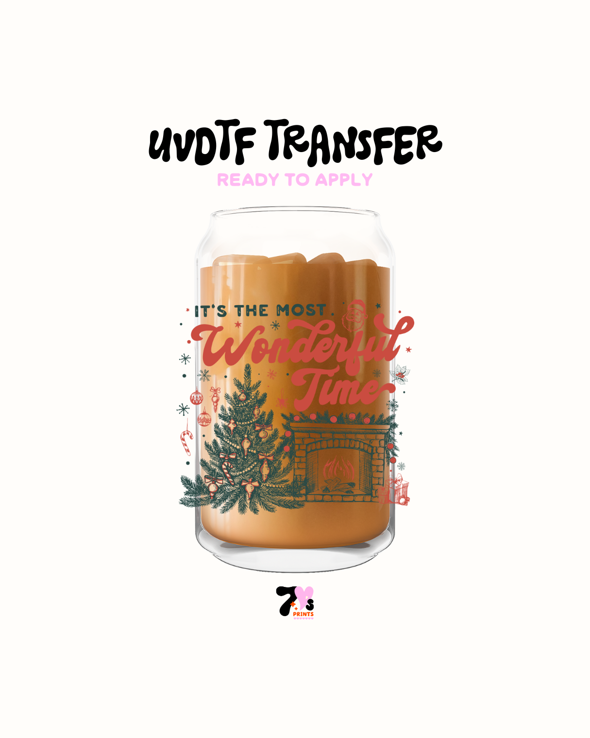 Its the most wonderful time - UVDTF Decal
