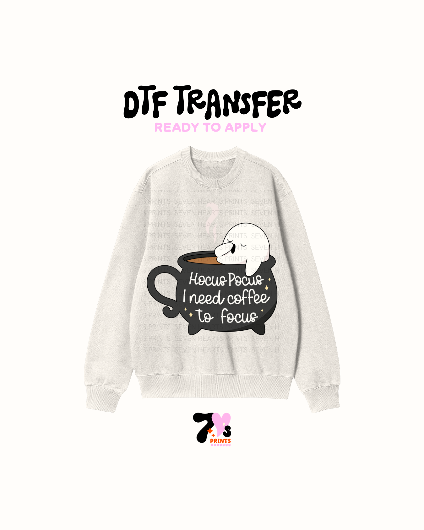 Hocus pocus I need coffee - DTF Transfers