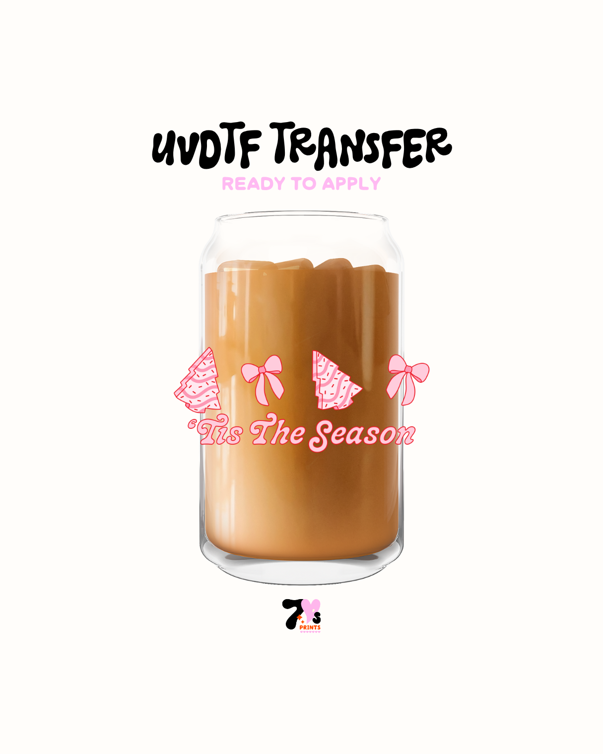 Tis the season bows- UVDTF Decal