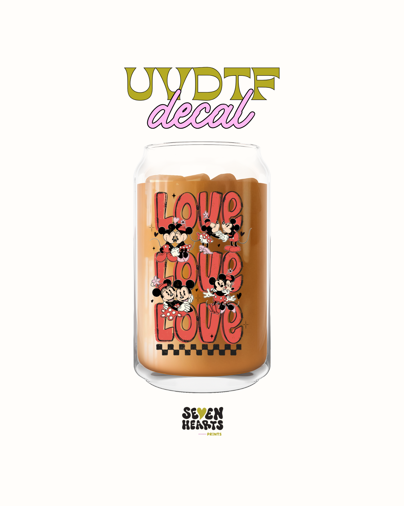 Love love mouse - UVDTF Decal