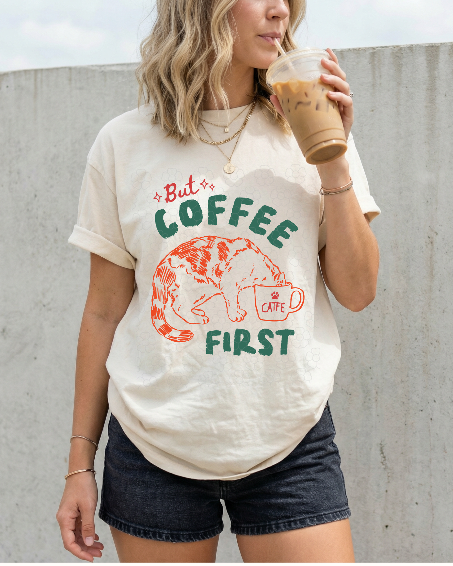 Coffee first- DTF Transfers