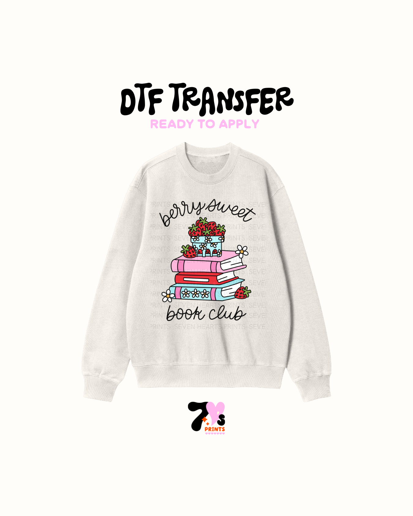 Berry Sweet Book Club - DTF Transfers
