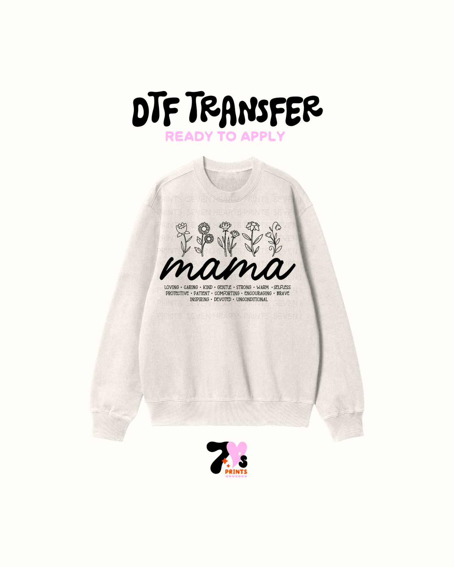 Mama Defintion - DTF Transfers
