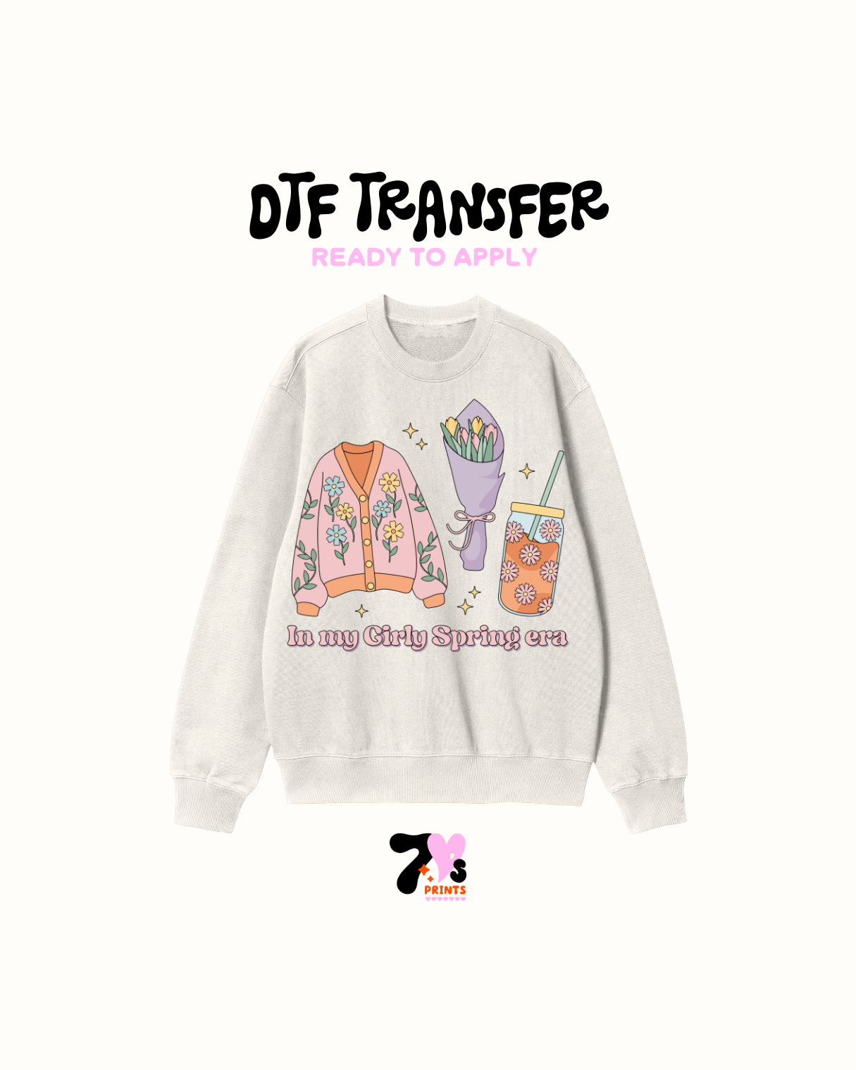 In my girly spring era - DTF Transfers