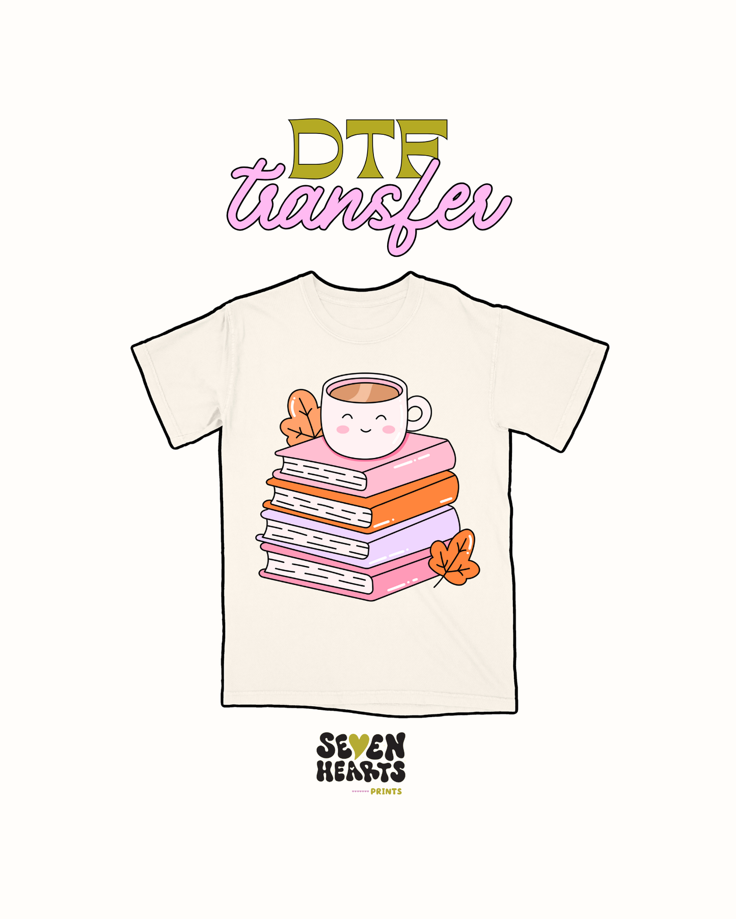 Falls books - DTF Transfer