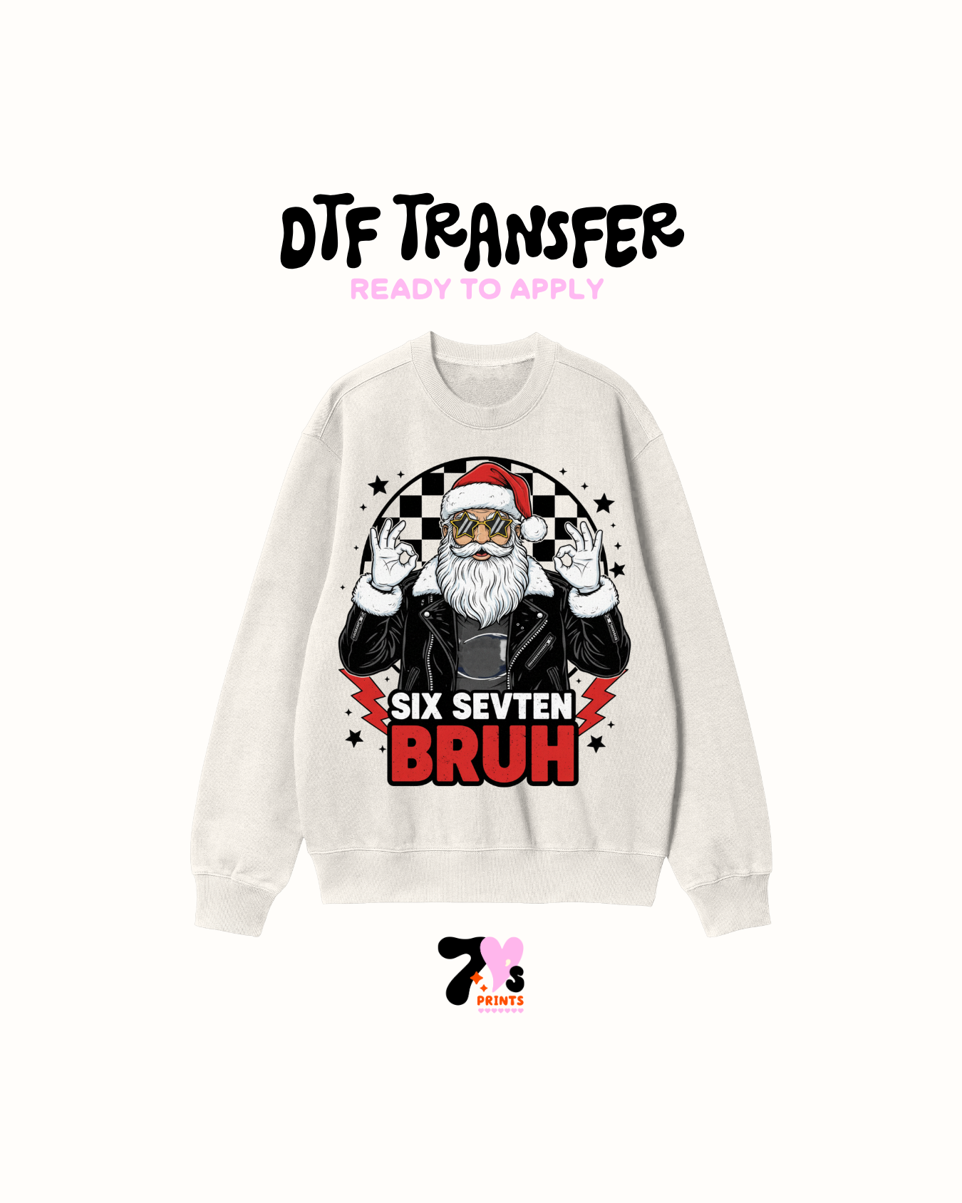 Six seven bruh- DTF Transfers