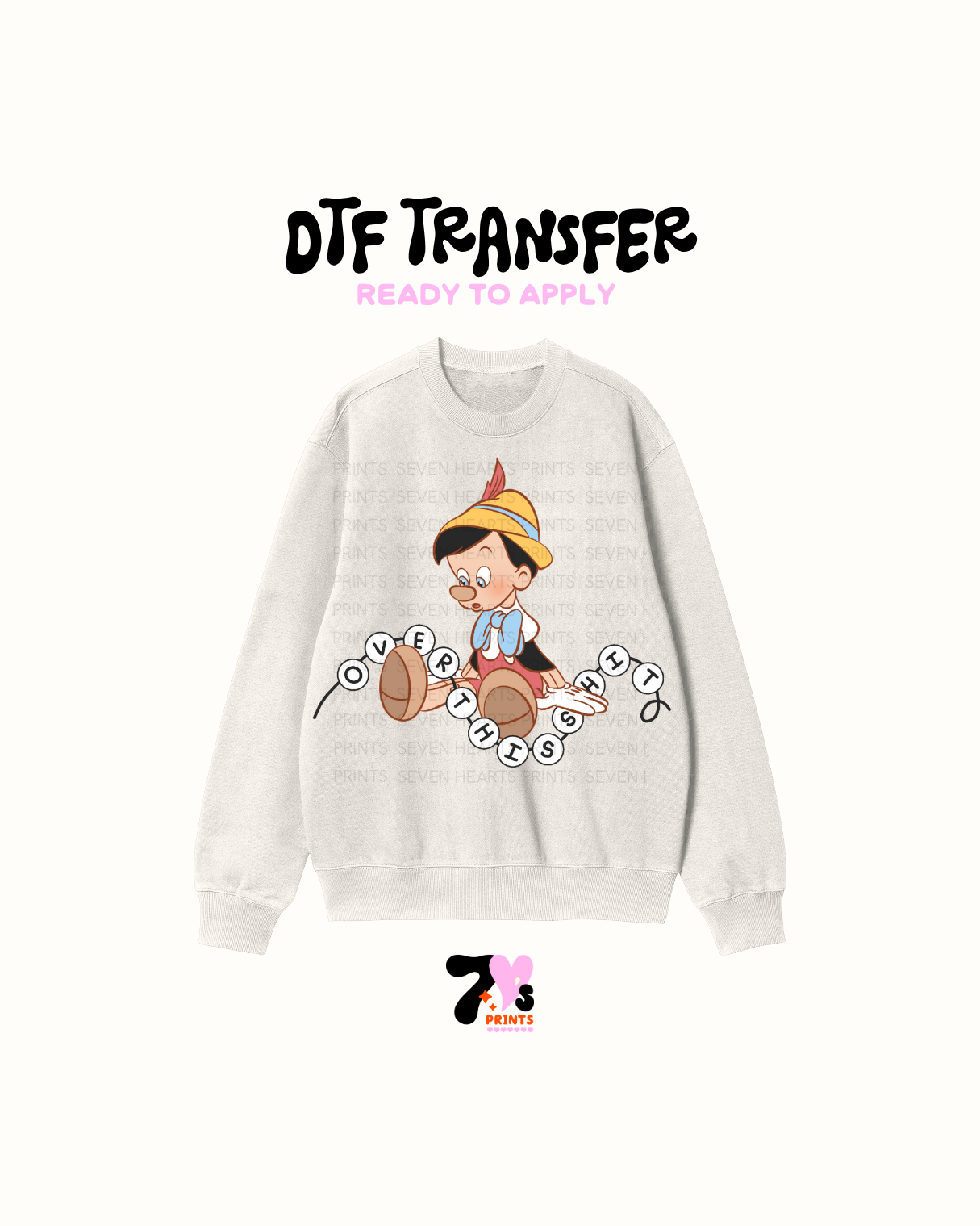 Over this - DTF Transfers