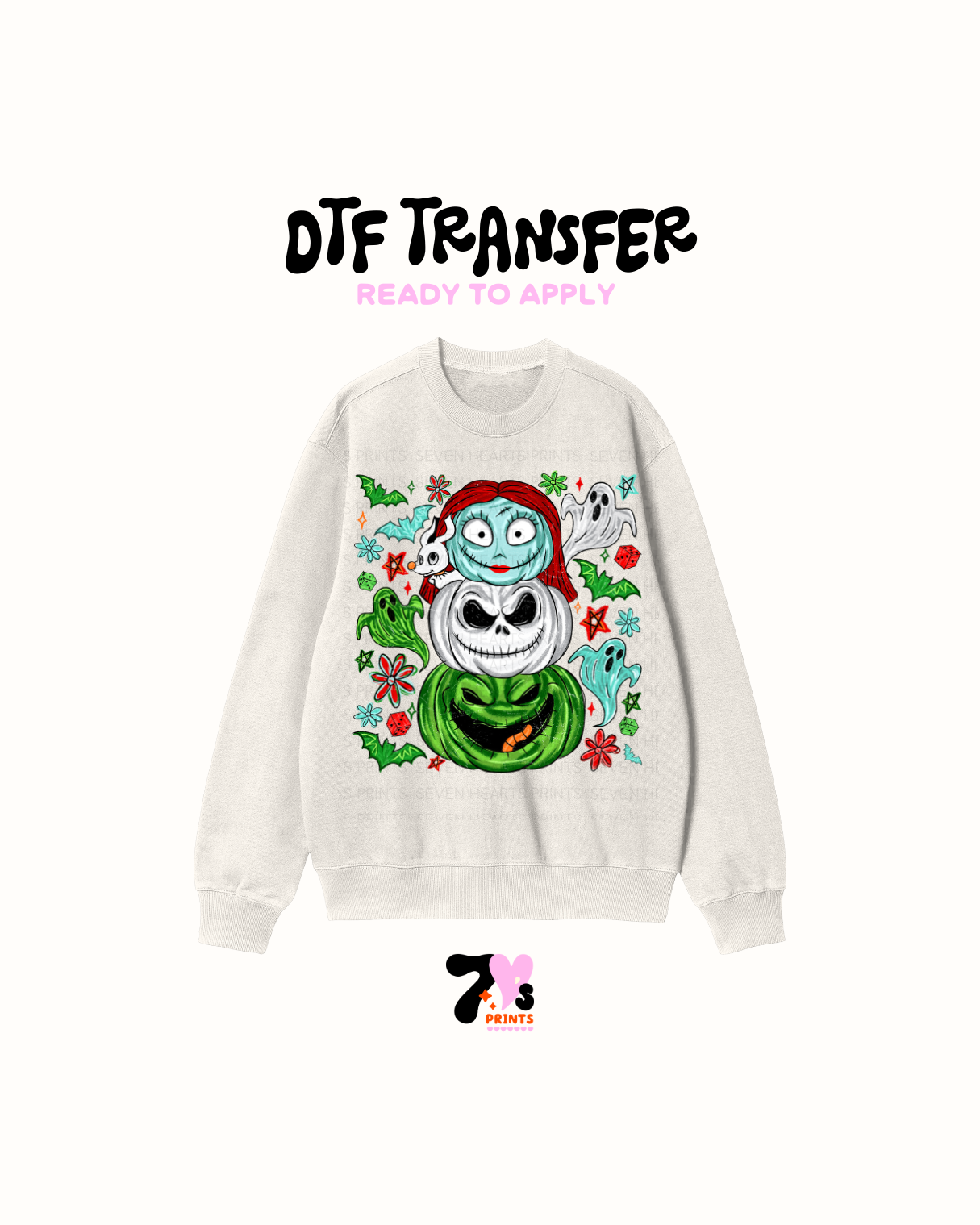 Jack skeletron- DTF Transfers