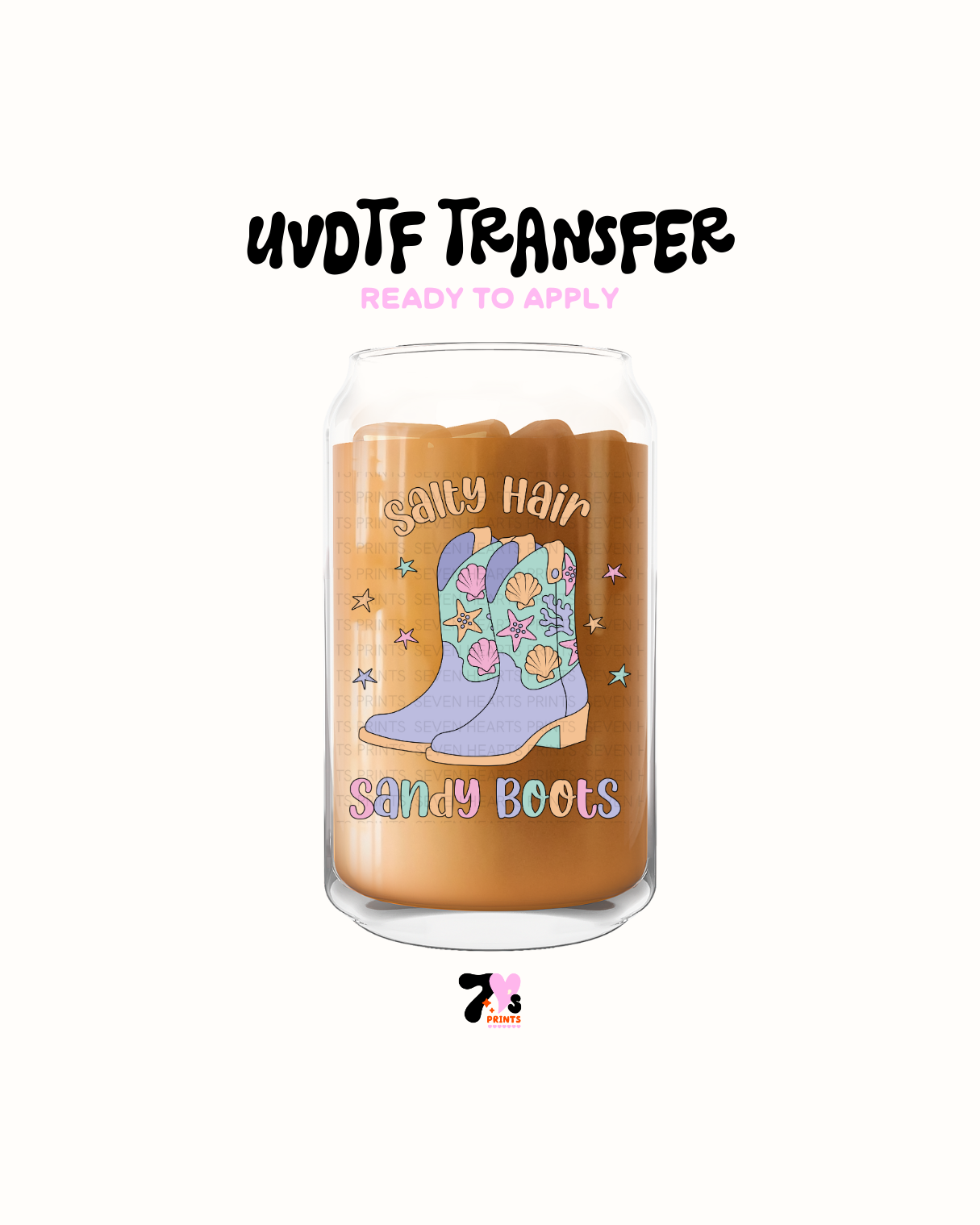 Salty Hair - UVDTF Decal