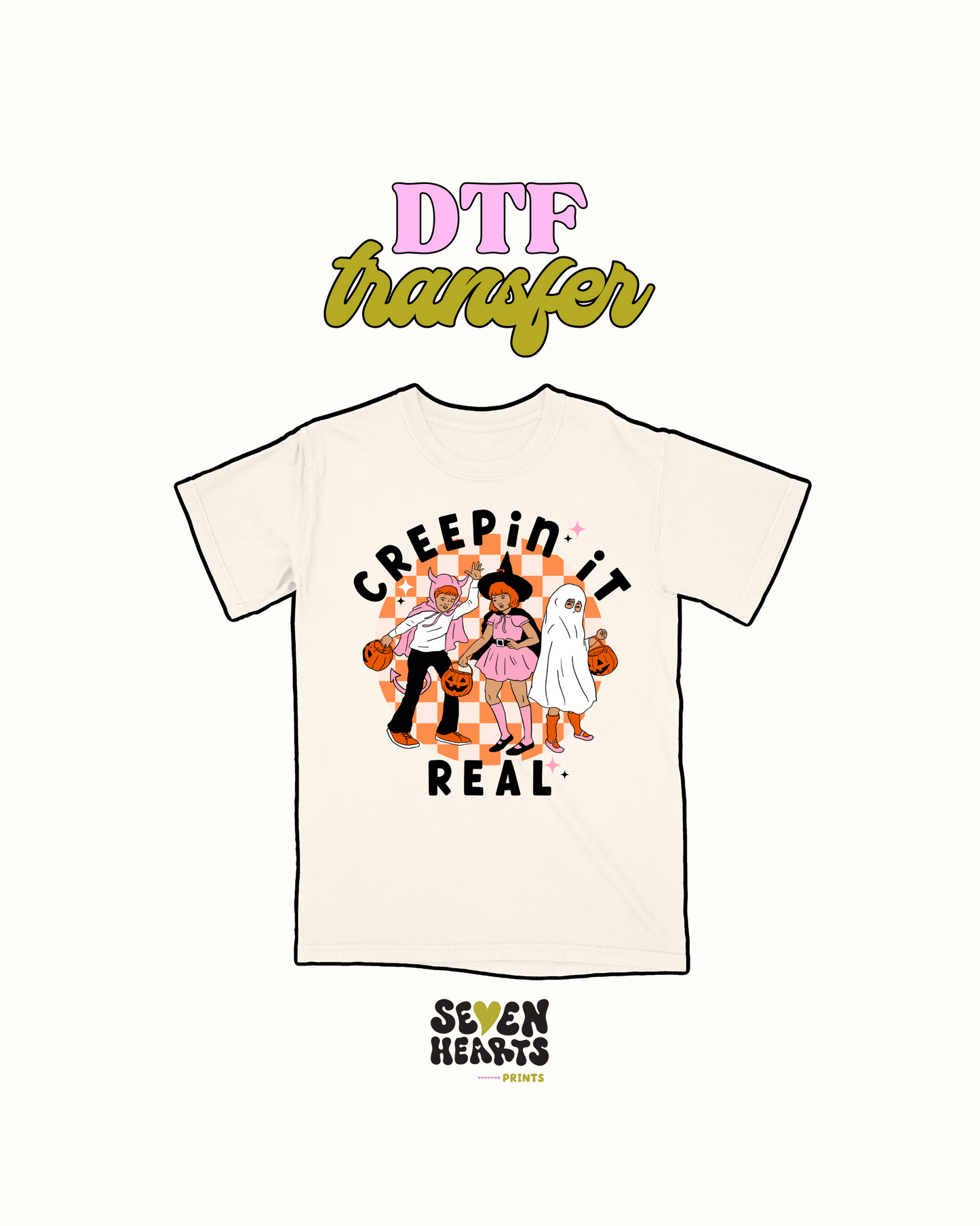 Creepin it real - Transferencia DTF