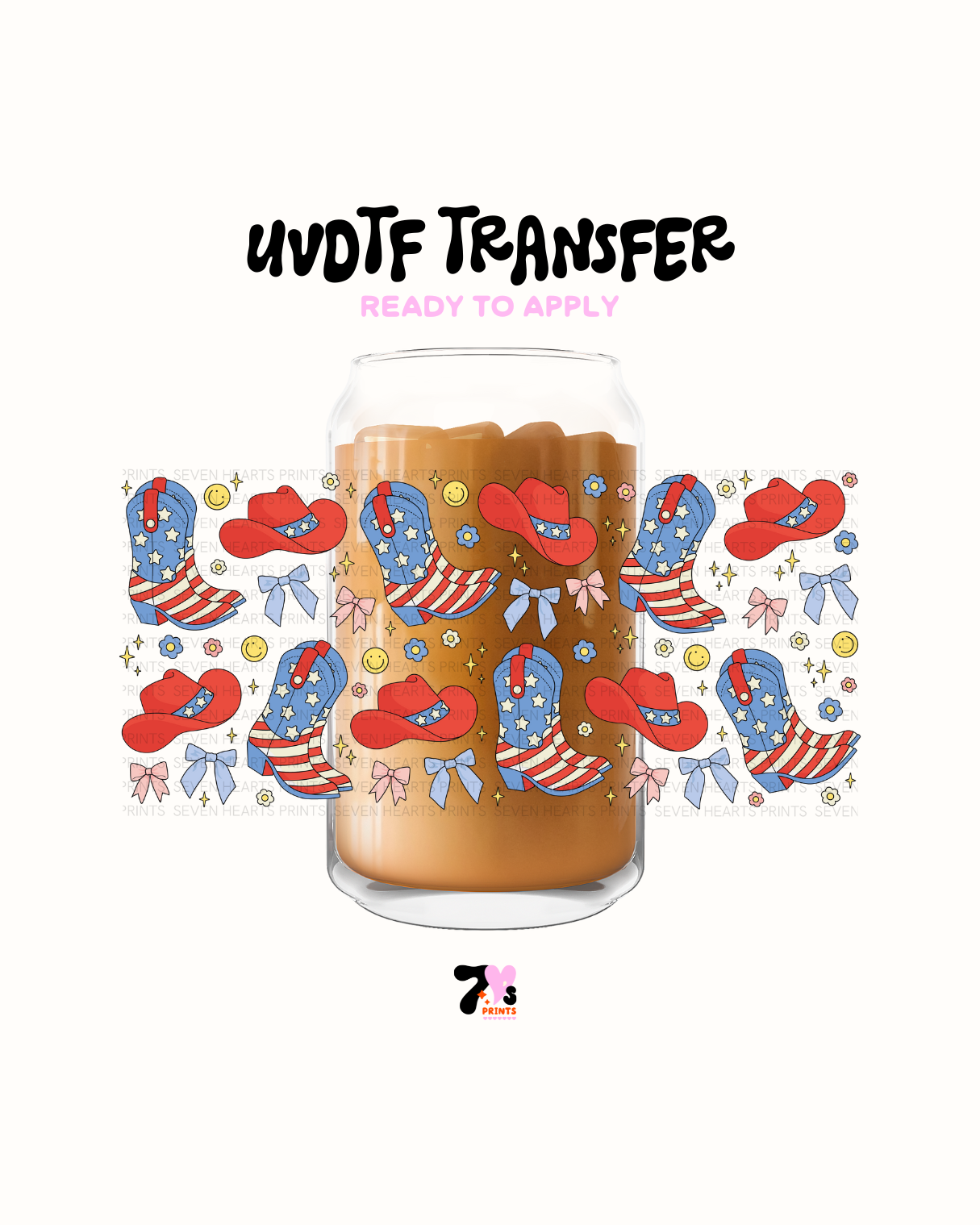 4th of July - UVDTF Wrap