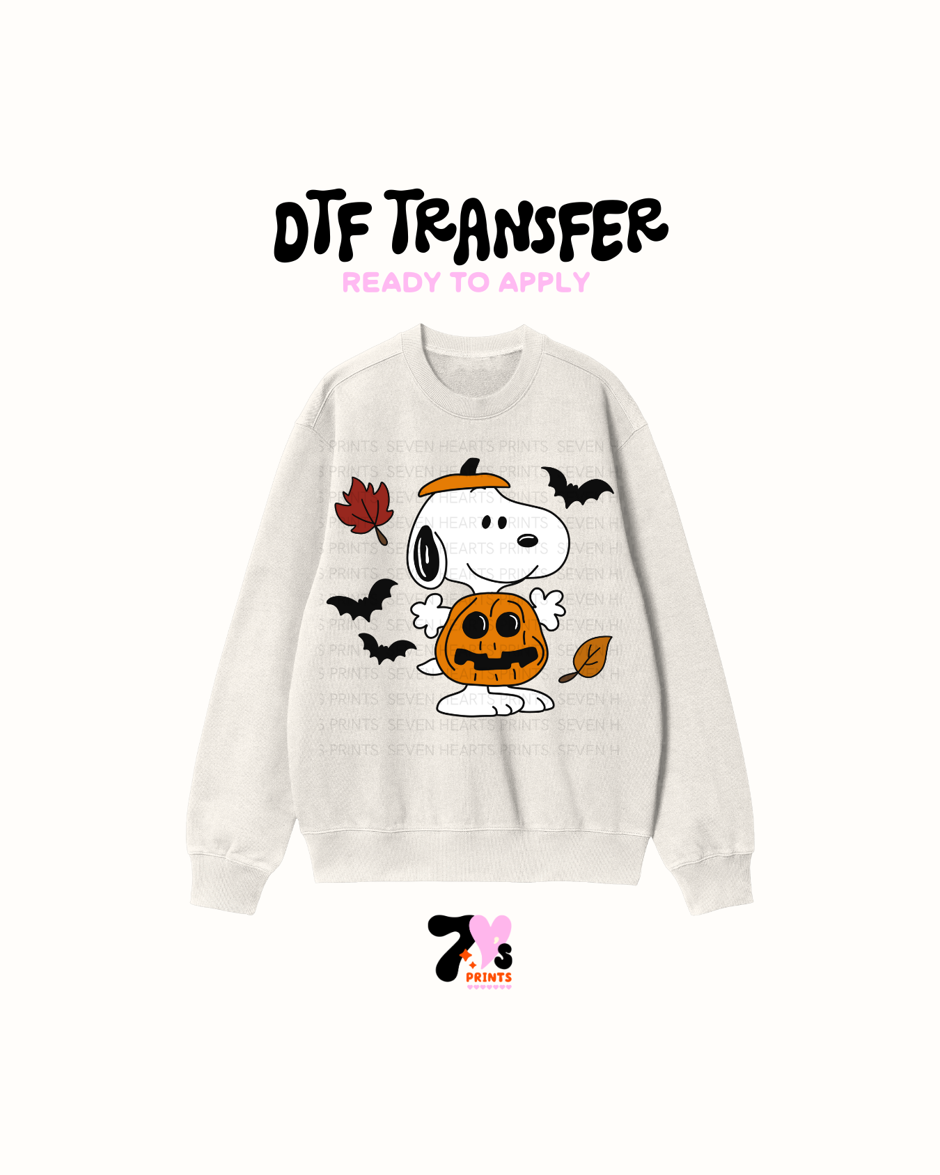 Dog pumpkin- DTF Transfers