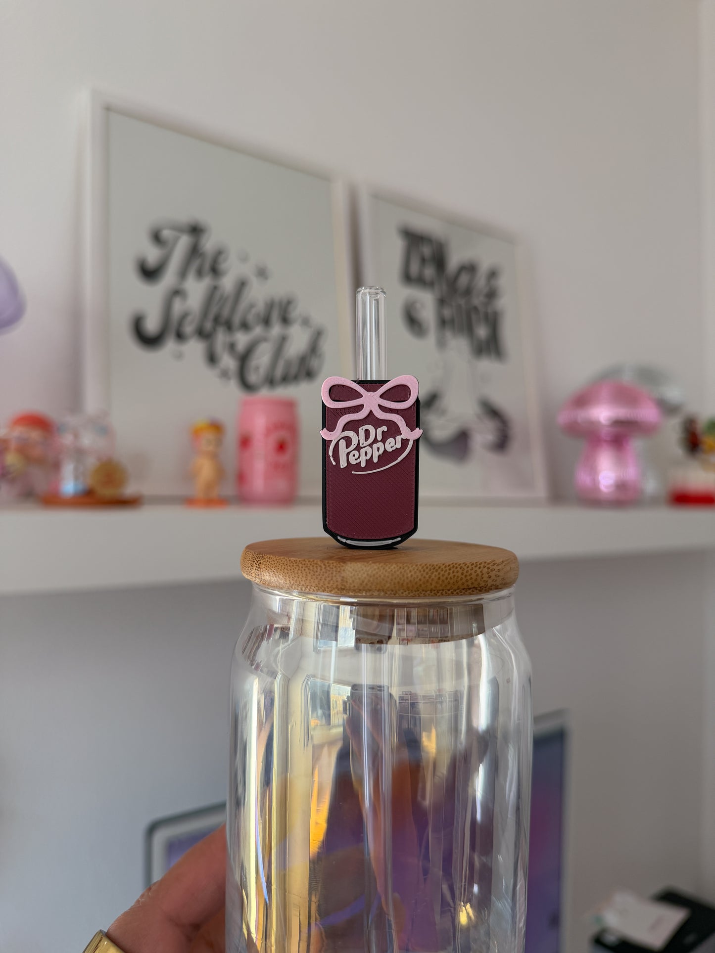 Dr Soda 3D Straw Topper