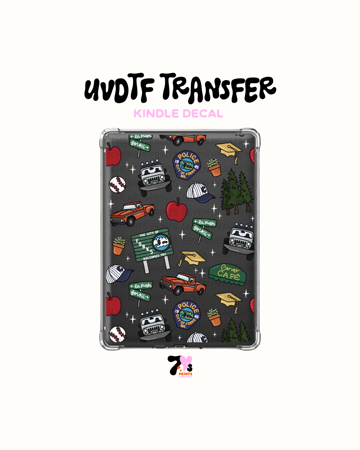 Twilight- UVDTF Kindle Decal