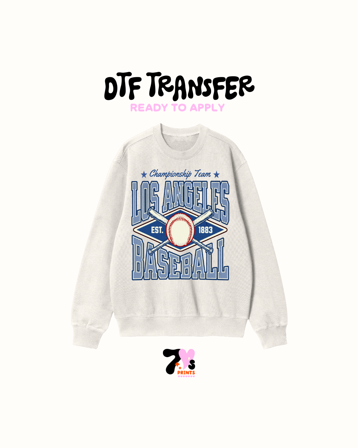 Los angeles Dodgers - DTF Transfer
