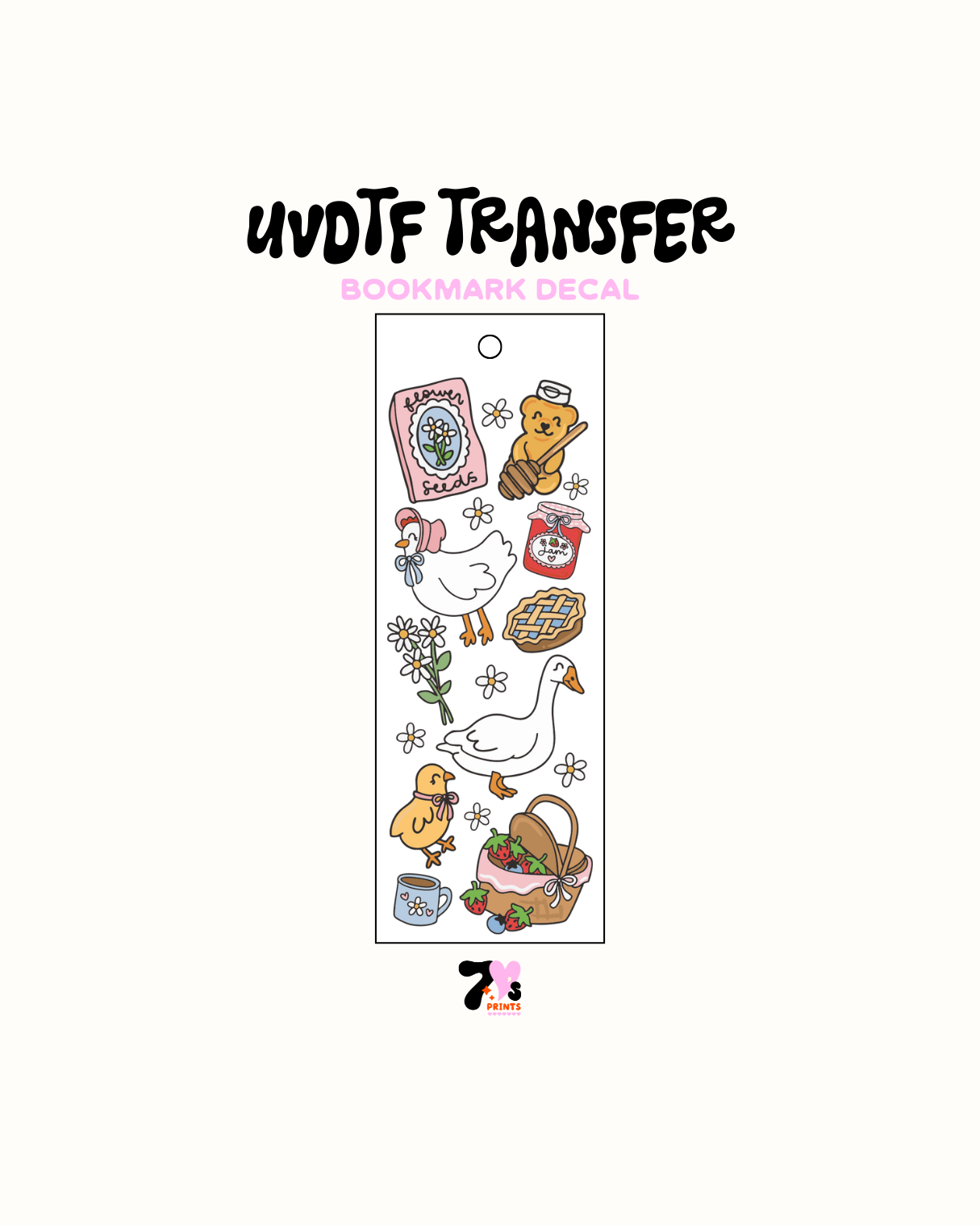 Libros de Astro - Calcomanía de marcador UVDTF