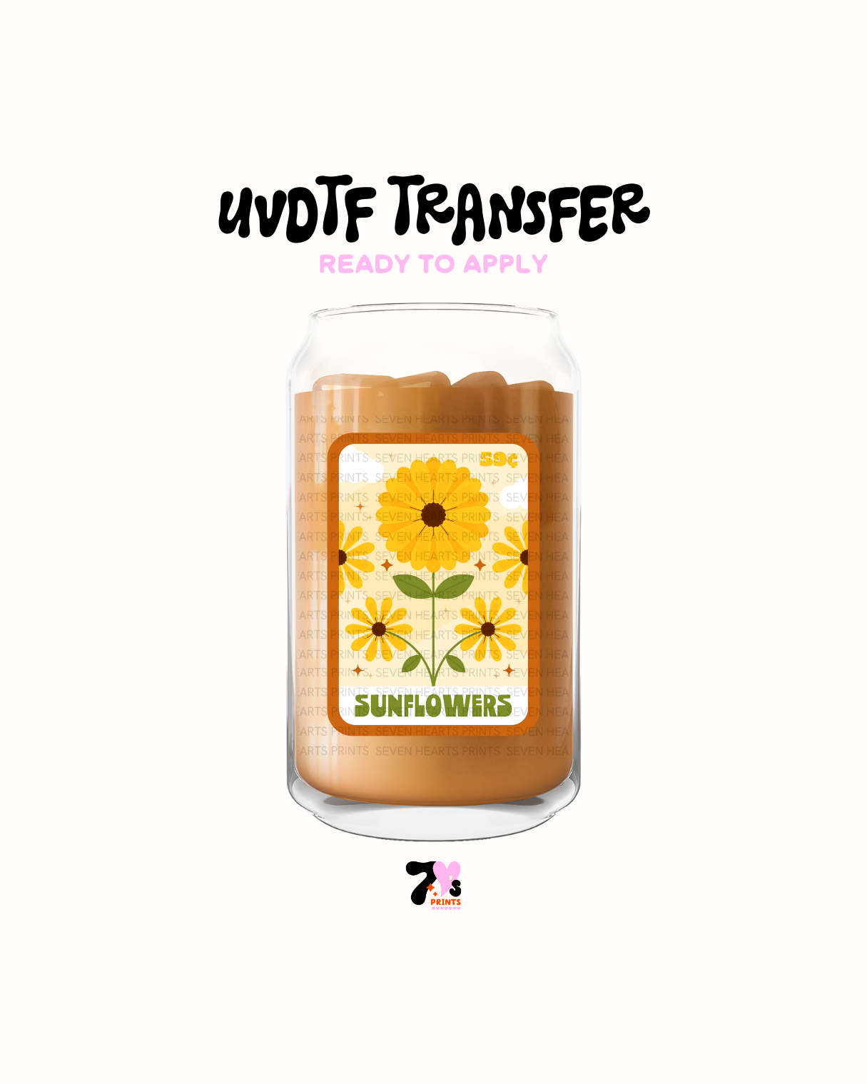 Sunflowers - UVDTF Decal