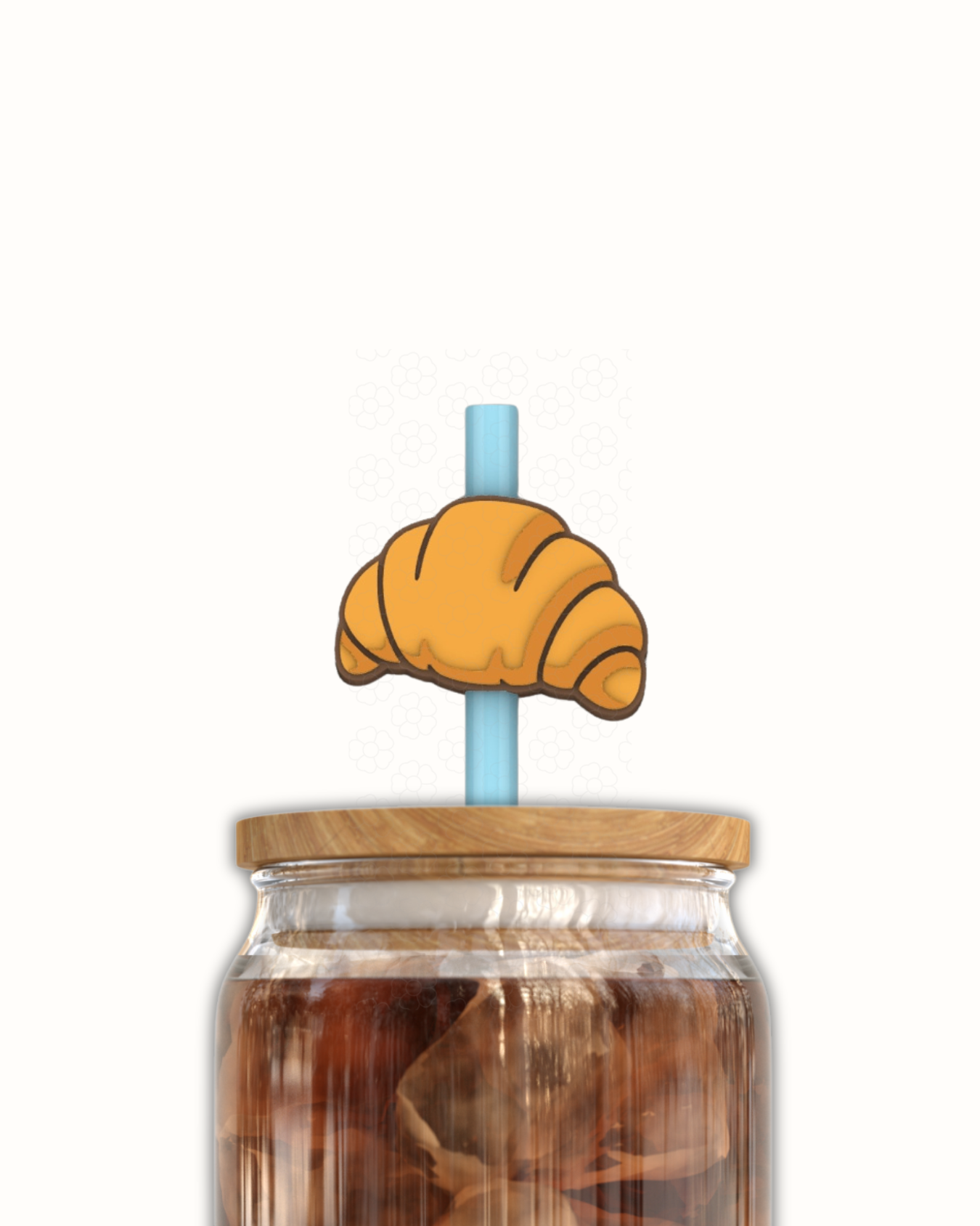Crossand 3D Straw Topper