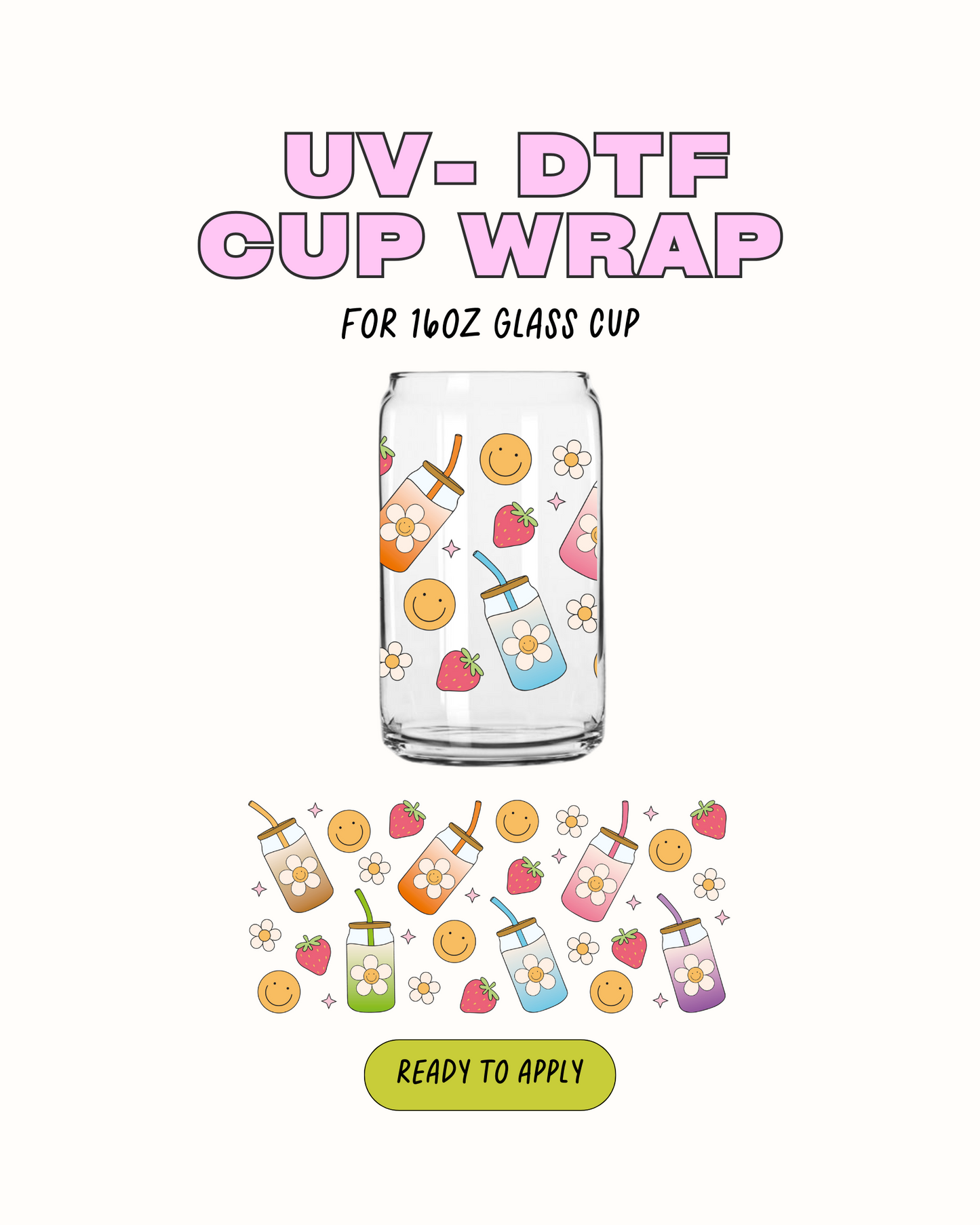 Coffee Cups  - UVDTF
