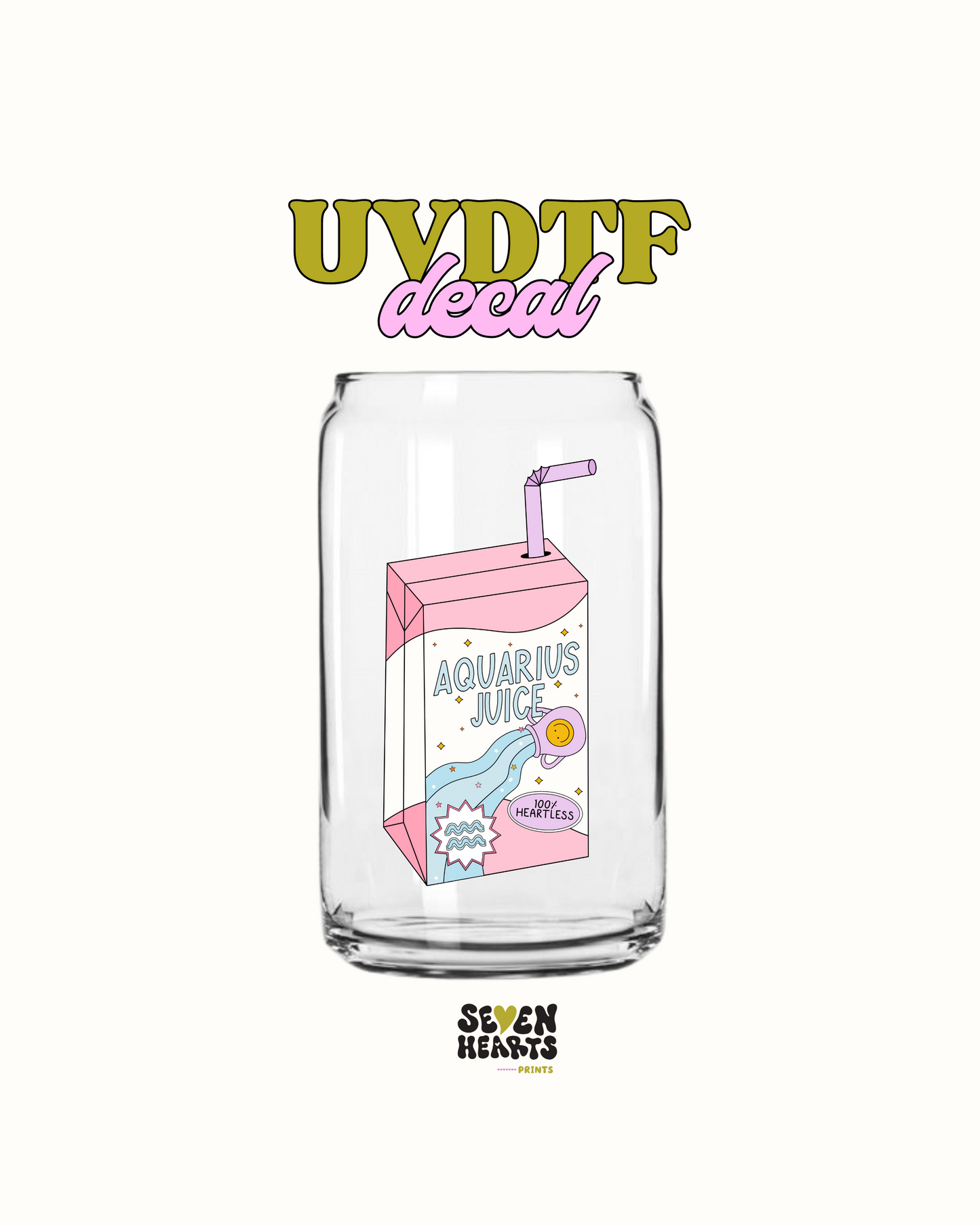 Zodiac sign Juice Box - UVDTF