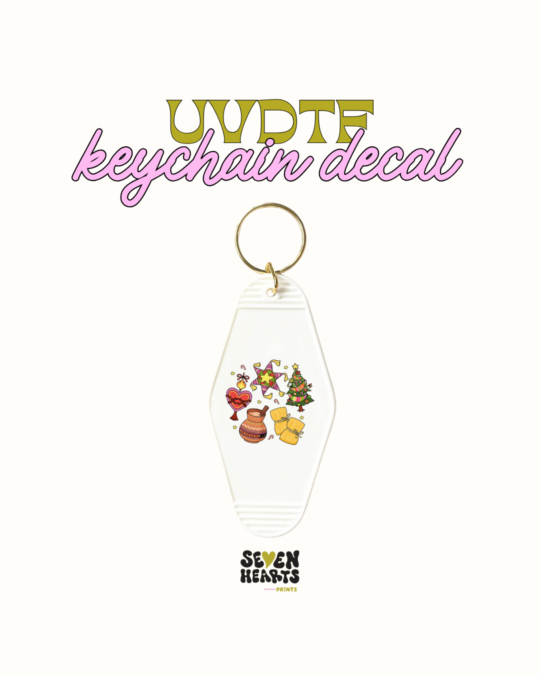 Piñata atol y arbolito - UVDTF Decal