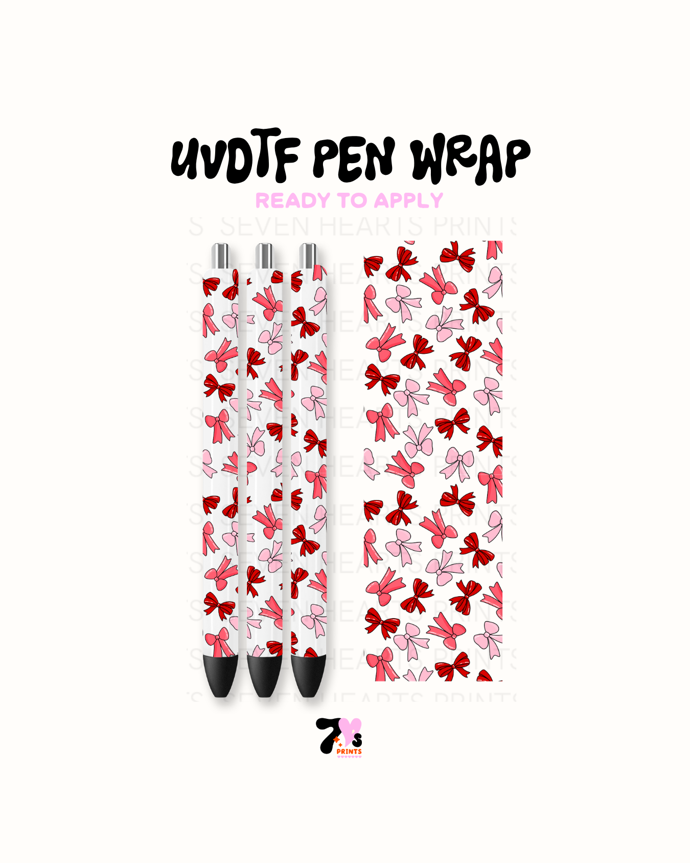 UVDTF Pen Wrap #3 Set of 3