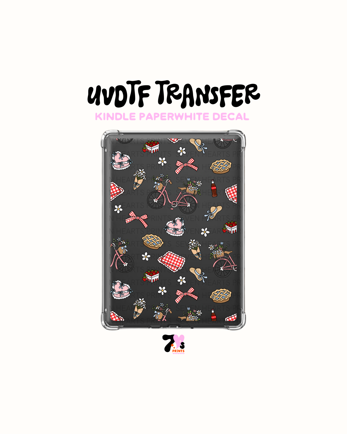 Spring - UVDTF Kindle Decal