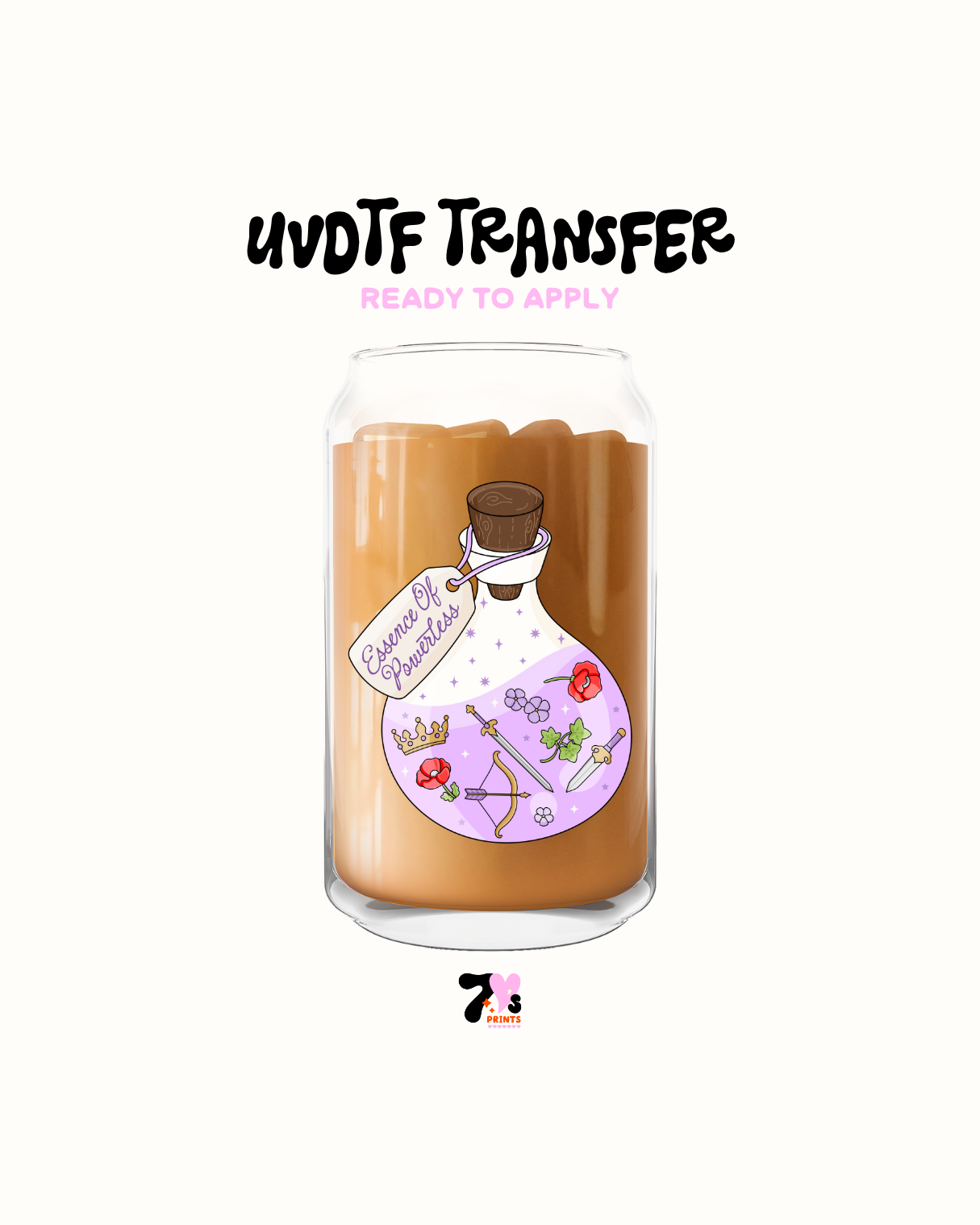 Essense of powerless - UVDTF Decal