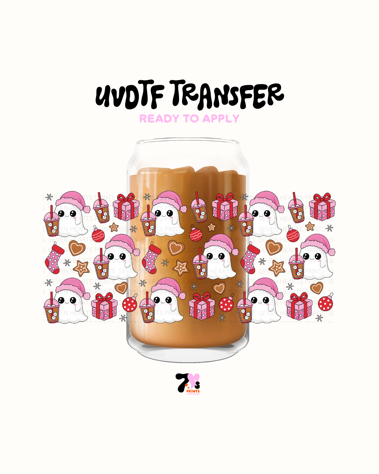 Ghost frappe- UVDTF Wraps