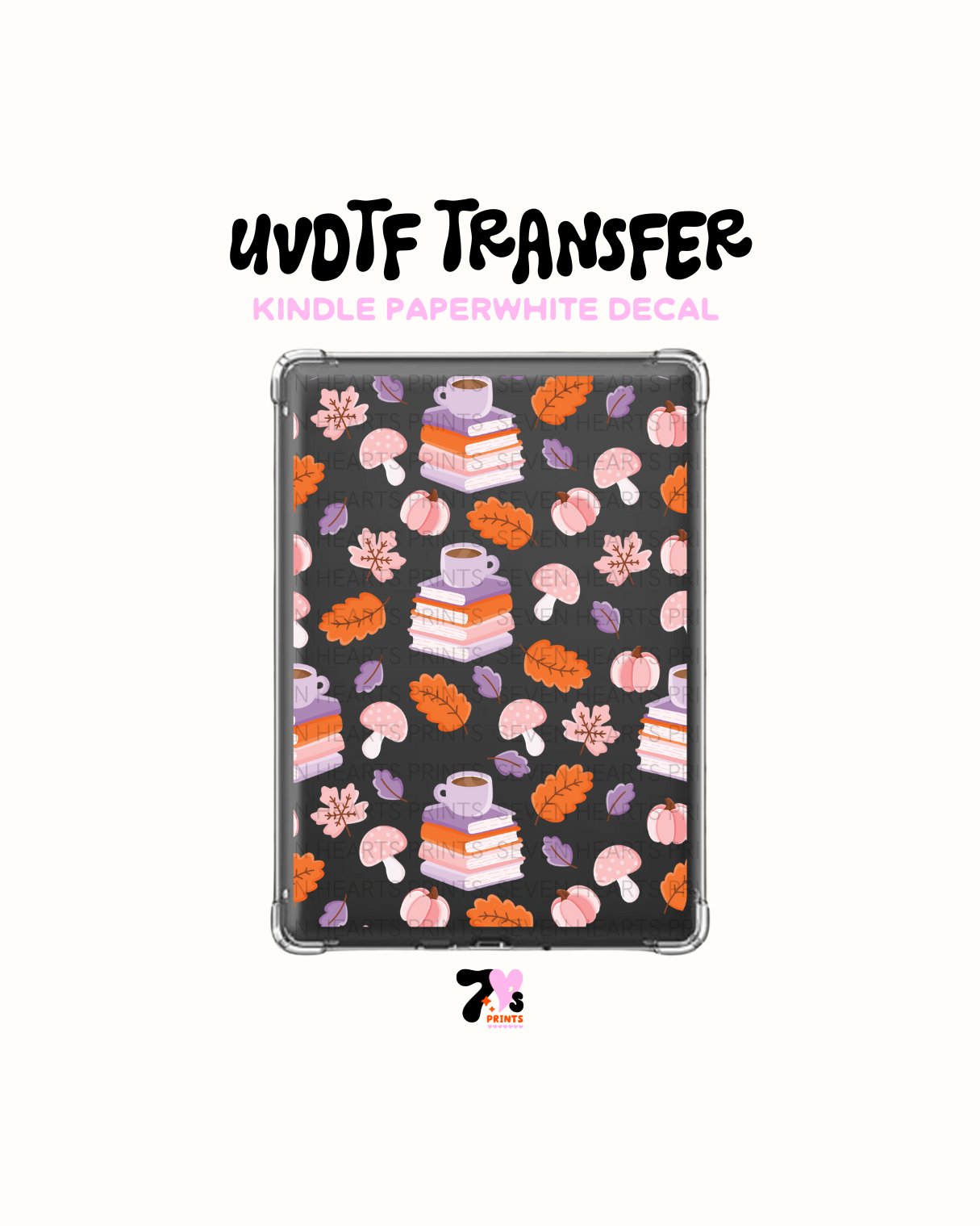 Fall vibes - UVDTF Kindle Decal