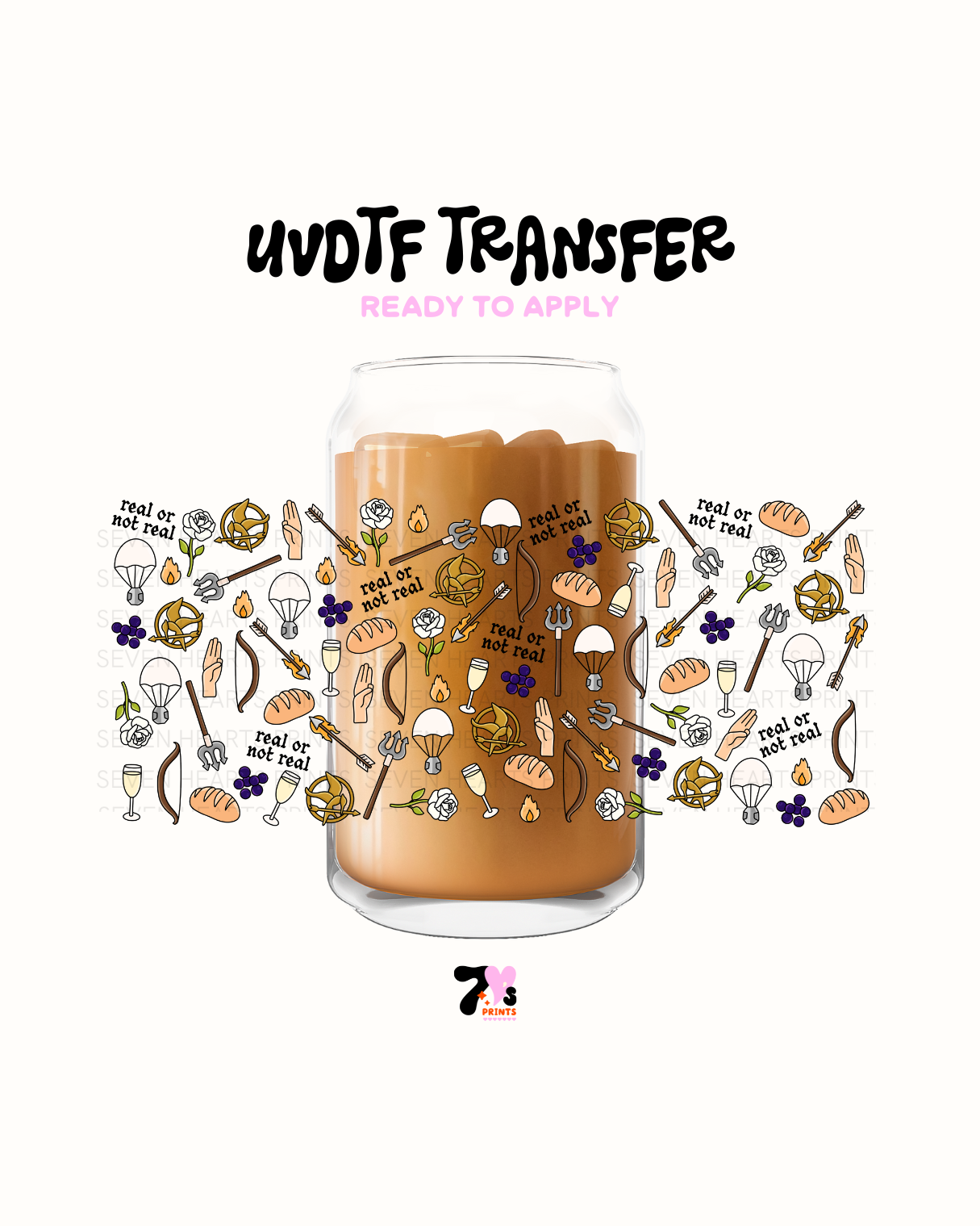 Real or not real - UVDTF Wraps