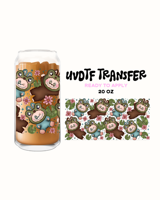 Frog Bubu - UVDTF 20oz Cup Wrap
