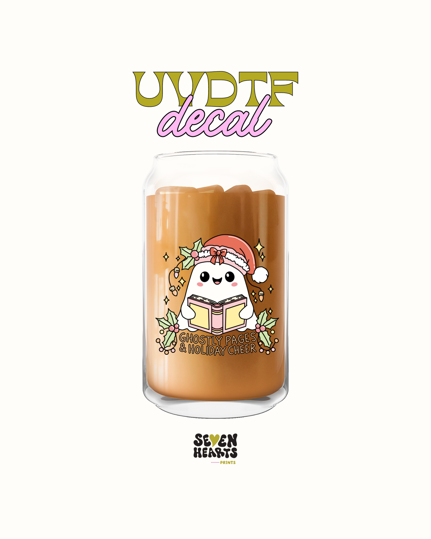 ghostly pages holiday cheers- UVDTF