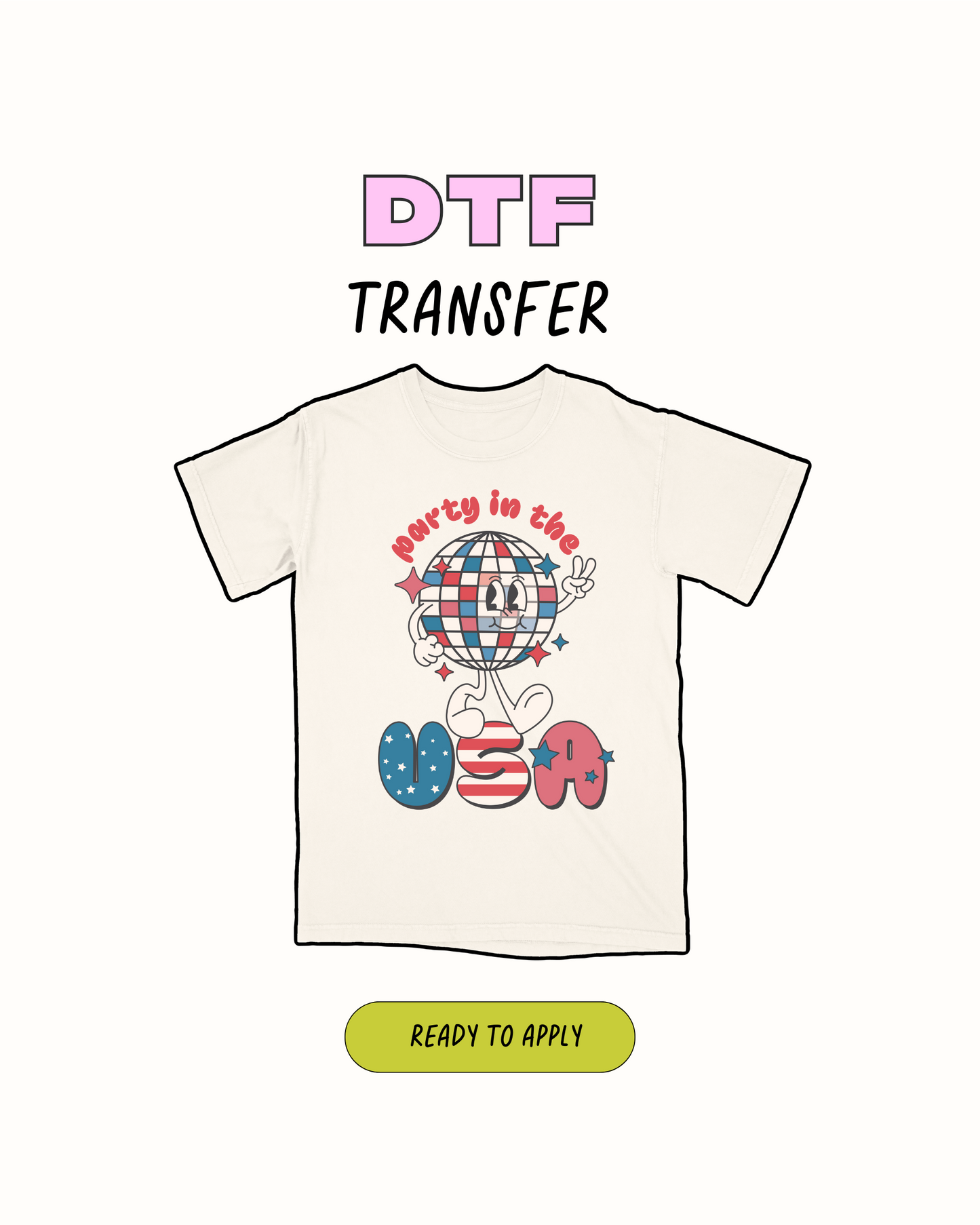 4th of july #2 - DTF Transfer