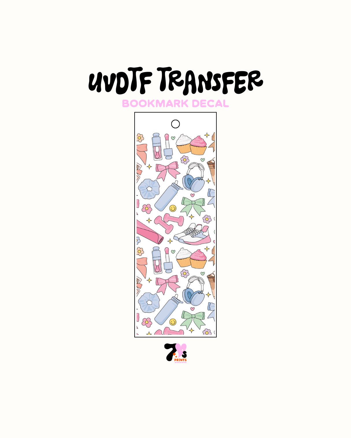 Libros de Astro - Calcomanía de marcador UVDTF