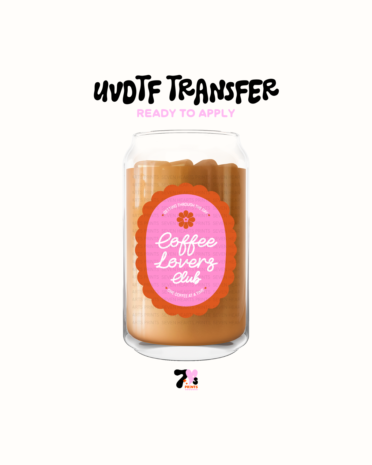 Coffee lover - UVDTF Decal