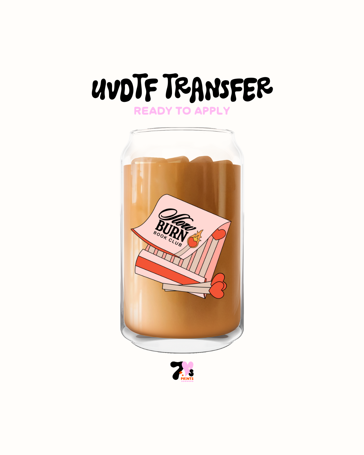 Now burn - UVDTF Decal