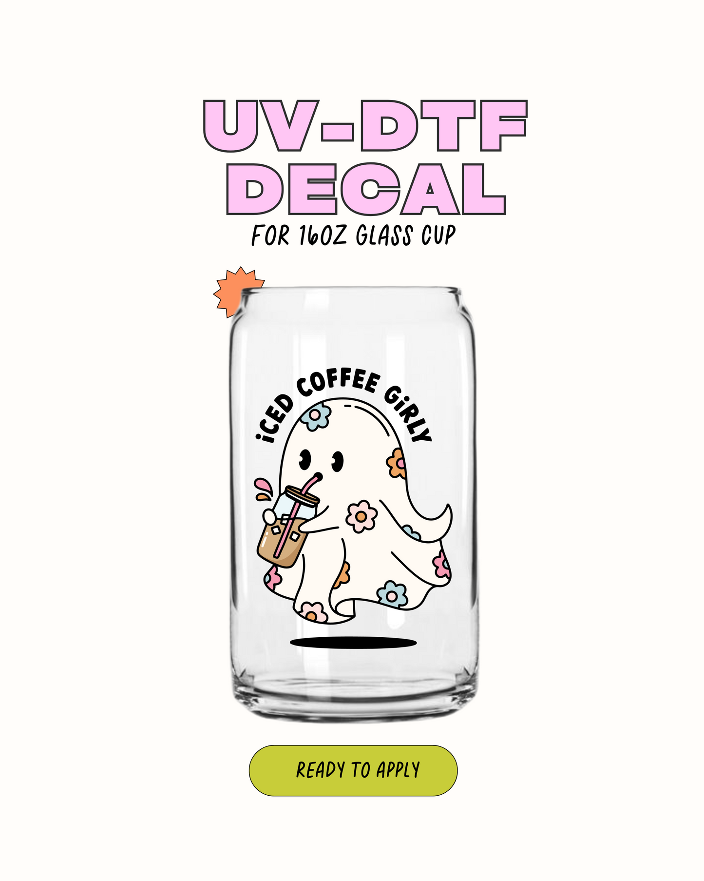 Café helado femenino - UVDTF