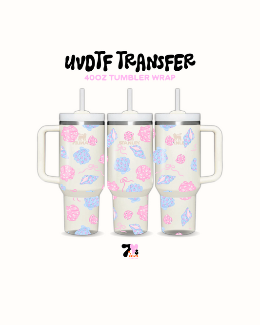 Sea Shells - UVDTF Wrap