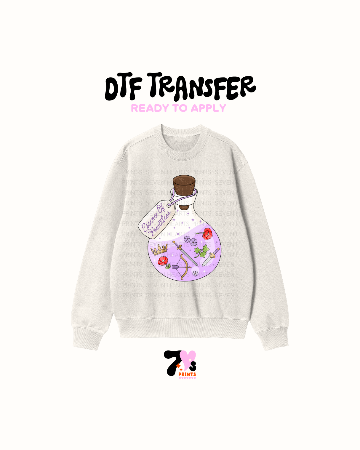 Powerless - DTF Transfers