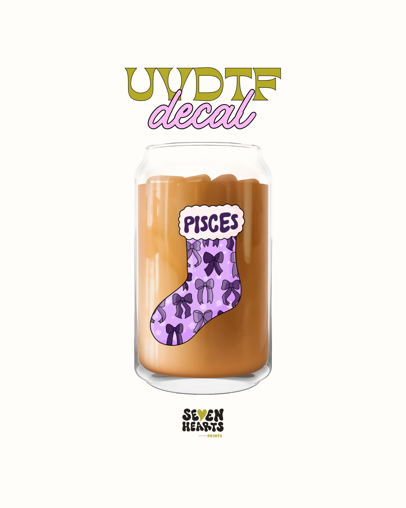Zodiac stockings - UVDTF Decal