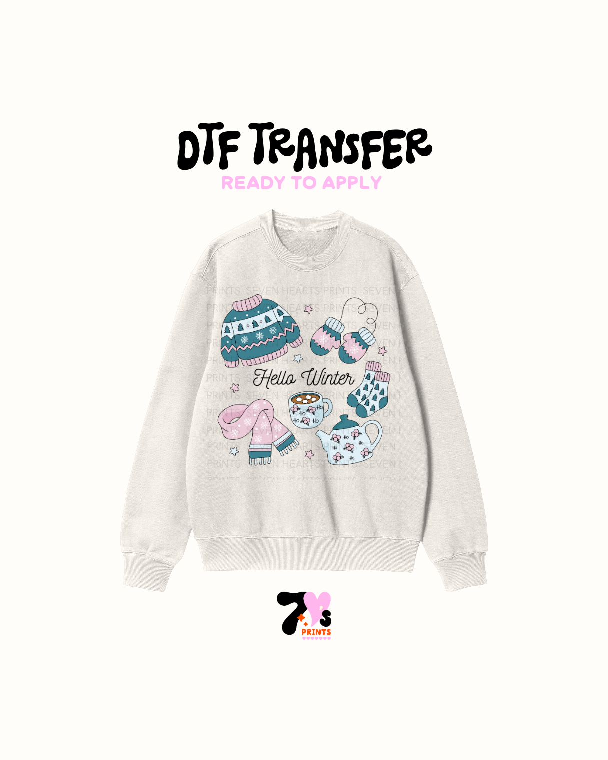 Hello winter - DTF Transfers