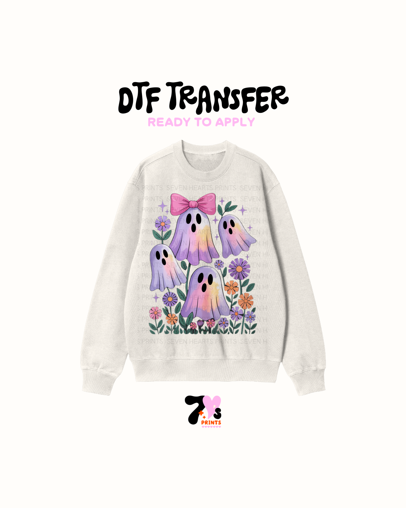 Halographic ghosthy - DTF Transfers